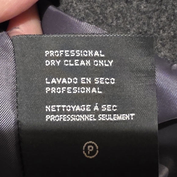 Kenneth Cole Reaction Gray Coat 2X (JAC30) - Picture 6 of 10